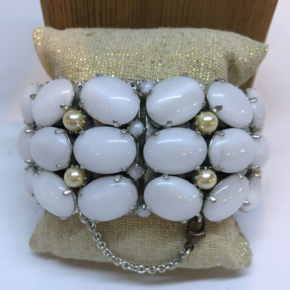 Rodrigo Otazu White Stone & Pearl Bracelet