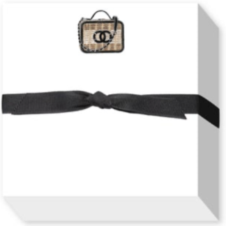 Wicker Handbag Notepad
